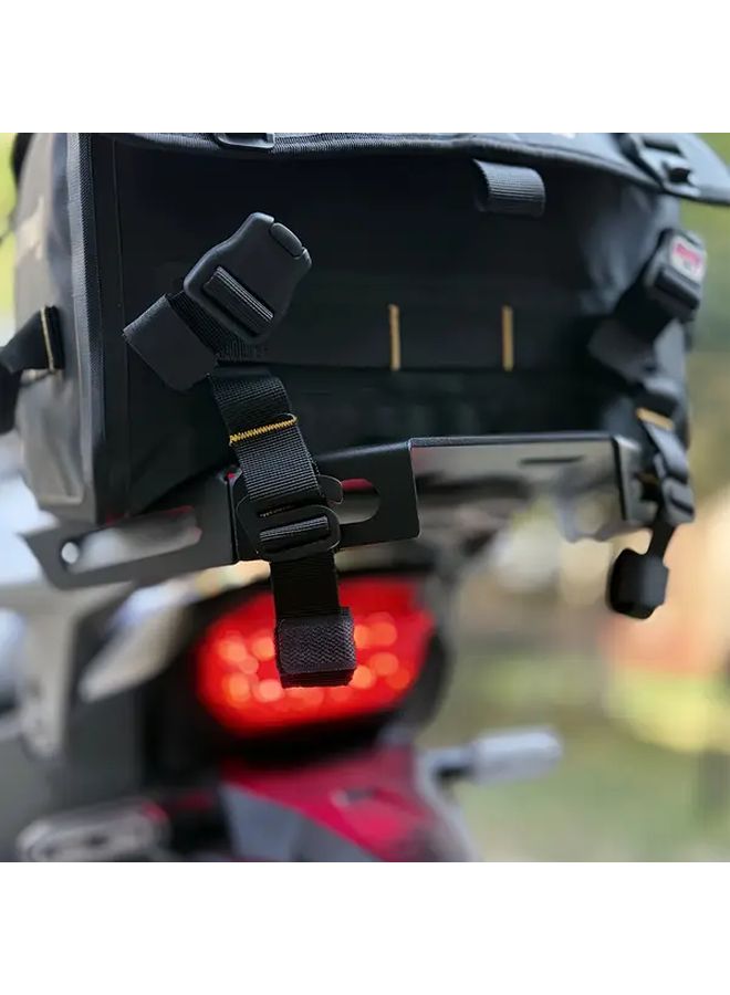 Black Aluminum Luggage Rack Carrier For Honda Transalp XL750 2023 2024 2025 - Image 3
